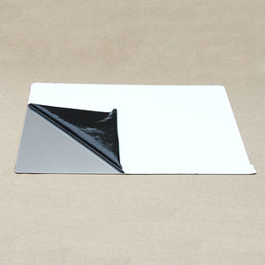 Hohe Qualität Angepasst A4 Größe Matte Stahl Platte für RFID/ID Kunststoff PVC Karte Laminieren
