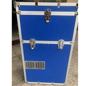 Personalizable de metal de aluminio caja de <span class=keywords><strong>transporte</strong></span> para herramientas Barbero maletín con inserto de espuma - Product Image 6