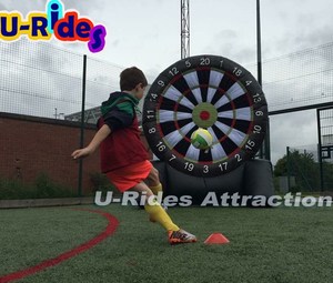 Jeu de cibles de tir de football gonflable en gros jeu de fléchettes de football jeu de fléchettes gonflable pour entreprise de location - Product Image 4