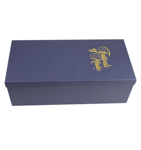 De <span class=keywords><strong>vino</strong></span> de embalaje de almacenamiento de caja de regalo de cartón grueso con tapa, embalaje para bebidas - Product Image 2