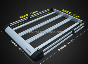 En aluminium <span class=keywords><strong>voiture</strong></span> 4WD <span class=keywords><strong>toit</strong></span>/panier bagages porte-bagages - Product Image 3