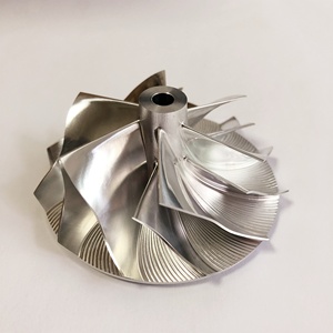 K16/54,20/66,56mm 6 + 6 hojas-5324-123-2206 actualización turbo de fresado/de aluminio 2618 /billet rueda de compresor para <span class=keywords><strong>TTRS</strong></span> 1855-970-0000 U - Product Image 2
