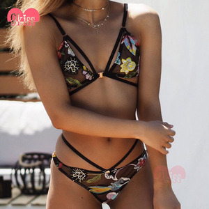 2017 Venta Caliente Transparente Bordado de la Ropa Interior Escarpada Atractiva Tops sin Sujetador - Product Image 2