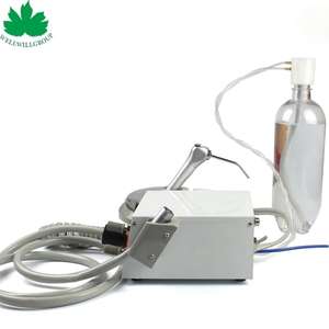 Portatile di piccole dimensioni Turbina Dentale <span class=keywords><strong>Unit</strong></span>à Con Aspirazione - Product Image 5