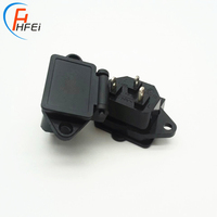 HF Haute Qualité Vente Chaude Prise d'Alimentation CA 3 Broches C14 Din Adaptateur Étanche IP65 Connecteur 3 Broches