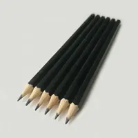 アートドローイング用の高品質の標準7 "ブラック木製HBナンバー2鉛筆