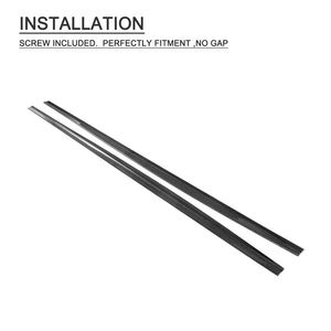 G30 de fibra de carbono faldas laterales para BMW G31 G38 <span class=keywords><strong>520i</strong></span> 530i 540i M 2018, <span class=keywords><strong>2019</strong></span> - Product Image 6