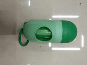 Plástico ecológico pastillas para mascotas perro forma Sling Bolsa PET waste bag dispensador con 1 unid bolsa de caca de perro - Product Image 2