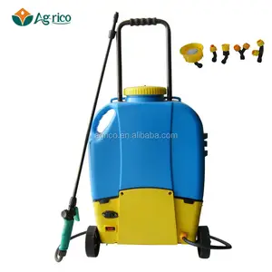 Pulverizador elétrico de carrinho, alta qualidade, 16l, bateria agrícola, com rodas KB-16E-W