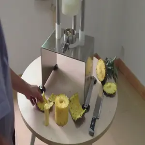 Pineapple Peeling Machine Fruit Peeler Machine Manul Pineapple Peeling Machine