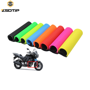 Protection de <span class=keywords><strong>fourche</strong></span> d'amortisseur avant de moto en caoutchouc PVC, protection de suspension, enveloppe de protection pour les motos tout-terrain CRF YZF KLX - Product Image 1