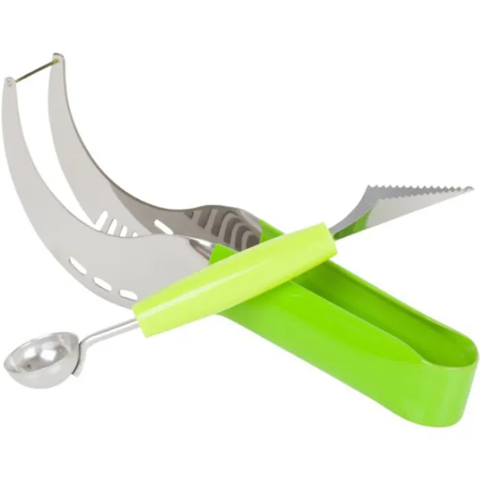 Zogift muestra libre sandía máquina de cortar y corer slice derecho
