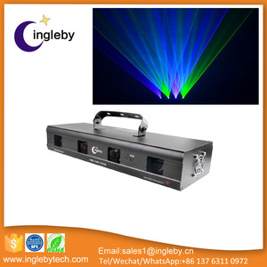 La venta caliente barato verde azul lente 4 cabeza <span class=keywords><strong>dj</strong></span> etapa de luz láser proyector láser 4 - Product Image 1