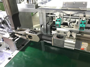 Hongye tự động mở cuối dây kéo cắt & máy làm với thành phần lõi động cơ 1pha 220V 250W 1 năm bảo hành - Product Image 2