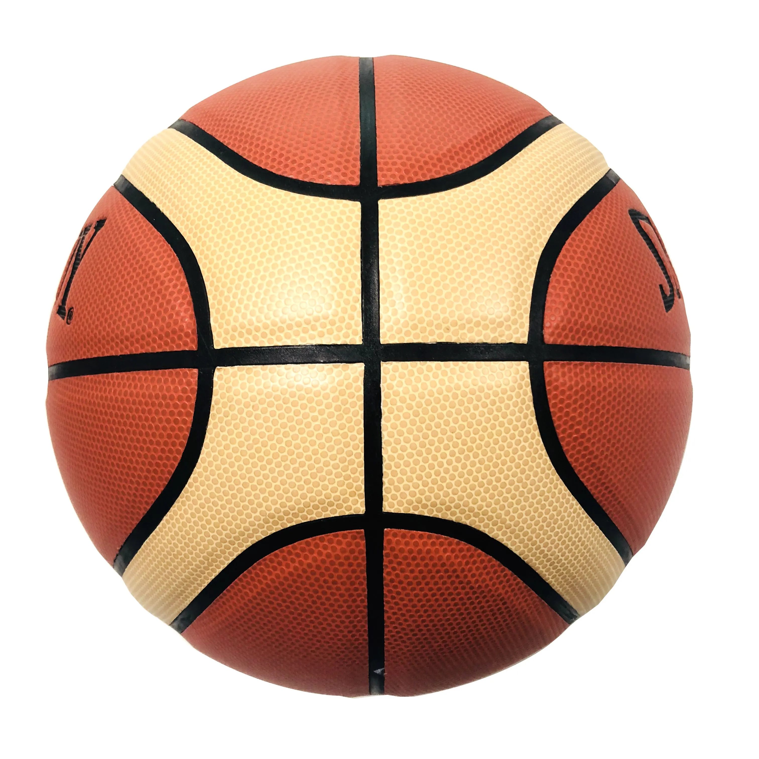 Prix de gros basket-ball en cuir fondu logo personnalisé basket-ball intérieur gg7 balle