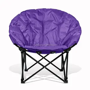 Folding Adult Colorful Camping Folding moon chair