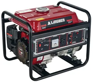 Lingben Generator 12 Volt Portabel Tiongkok, 154F 1 Kw Motor Dc