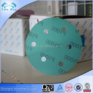 Hochwertige 150-mm-Schleifscheibe mit grüner Film basis zum Polieren von Autos - Product Image 4