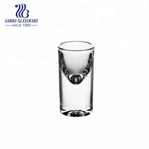 Tasse classique en verre à petit volume pour le vin, haute qualité, 1oz, verre à liqueur de vodka, liquide, fond lourd, personnalisé