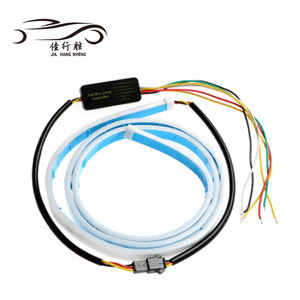 Feux arrière JHS à double couleur DRL, bande lumineuse LED pour coffre de voiture avec clignotant de frein et signal d'avertissement - Product Image 2
