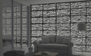 Tùy chỉnh sợi quang bê tông xi măng sáng gạch trong suốt sáng gạch ngoài trời Tường Đèn chiếu sáng - Product Image 5