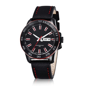 Reloj deportivo de doble calendario para hombre, pulsera con luz <span class=keywords><strong>flash</strong></span>, resistente al agua, con movimiento japonés, color negro, de alta calidad - Product Image 1