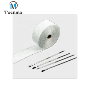 隔热摩托车排气包裹玻璃纤维包装带 - Product Image 1
