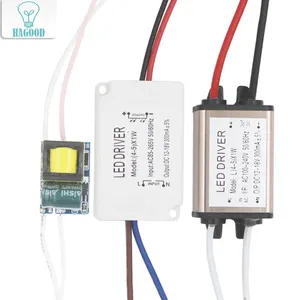 Adaptador de fuente de alimentación de transformador, luz LED de 4-5W, entrada AC85-265V, DC12-18V, corriente constante de 300mA para tira LED 5050/3528