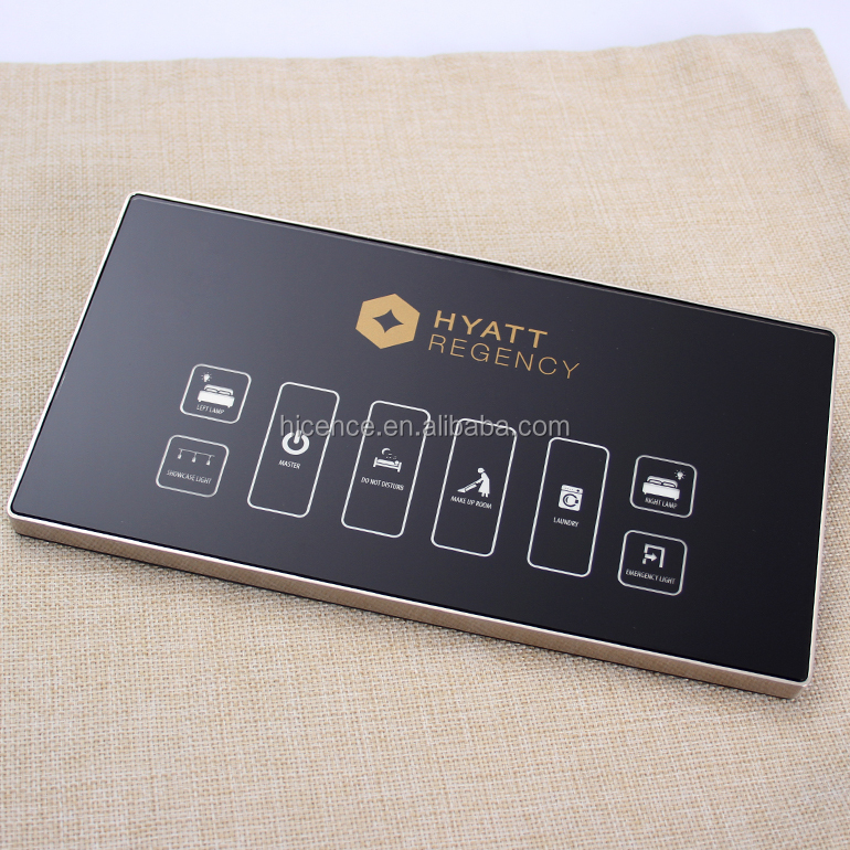 Hotel Bedside Touch Control Panel - Customizable Touch Lamp for
