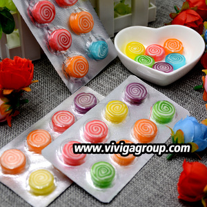Forma redondo colorido caramelo duro caramelo chino sabor fruta caramelo duro - Product Image 2