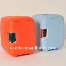 Nevera de plástico PP de 6 <span class=keywords><strong>litros</strong></span> para coche, refrigerador pequeño de 220v para viaje - Product Image 6