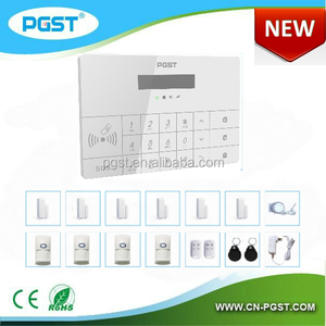 Sistema de alarma gsm secutity guardia casa con 868 mhz botón de pánico, CE y RoHS - Product Image 1