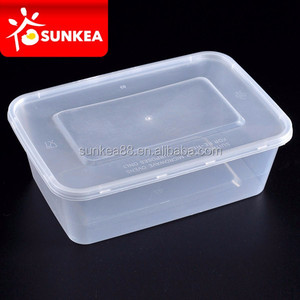 투명 일회용 PP 점심 식품 플라스틱 상자 커버 - Product Image 1