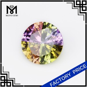 Nueva llegada Facted billones 10 <span class=keywords><strong>x</strong></span> 10 mm multicolores Cubic Zirconia piedra - Product Image 4