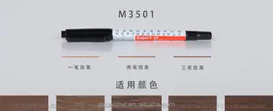 Meubles marqueurs de couleur/bois huileux à double usage stylo/réparation stylo marqueur