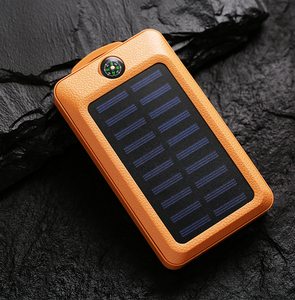 Chargeur de téléphone portable D808 2020, étanche, portable, banque d'alimentation solaire 20000mah avec lumière LED, chargeur solaire - Product Image 3