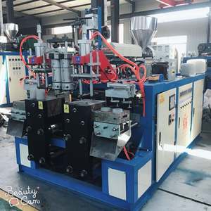 Machine à moulage par soufflage, extrudeuse électrique, pour <span class=keywords><strong>jerrycan</strong></span>, fabrication de figurines en plastique, capacité de 20l - Product Image 3