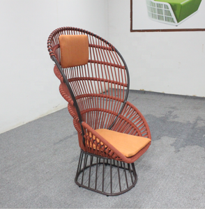 Sillón de Jardín de Lujo para Hoteles, <span class=keywords><strong>Silla</strong></span> de Cuerda de Aluminio con Respaldo Alto, Modelo <span class=keywords><strong>Cala</strong></span> - Product Image 3
