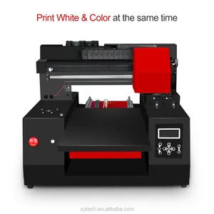 2018 barato Alta Qualidade Zhongye 12 cores A1 impressora 6090 impressora UV de Mesa Impressora jato de tinta Digital de tecido de cerâmica de vidro de madeira acrílico