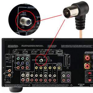 <span class=keywords><strong>Antenne</strong></span> FM 75 ohms dipôle intérieur de type T <span class=keywords><strong>antenne</strong></span> <span class=keywords><strong>Radio</strong></span> de diffusion FM haute sensibilité <span class=keywords><strong>pour</strong></span> YAMAHA <span class=keywords><strong>SONY</strong></span> - Product Image 6