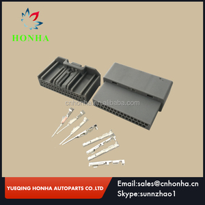 Connecteur audio électrique 32 broches, connecteur <span class=keywords><strong>ISO</strong></span> pour <span class=keywords><strong>autoradio</strong></span>, femelle et mâle, automobile - Product Image 4