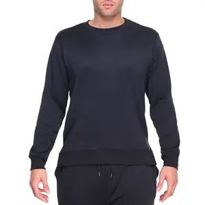 wholesale hoodies sweatshirts custom mens crew neck sweatshirt with hoodie pocket custom hoodies men sweatshirts