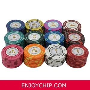 14 Gram Casino Monte Carlo kil Poker Chip