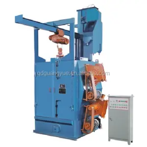 Q378 hook type shot blasting machine / hook lift