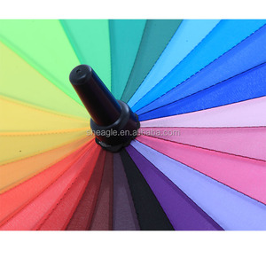 Paraguas de golf con logotipo personalizado, sombrilla de golf de 90cm x 16k, 7 colores, venta al por mayor - Product Image 4