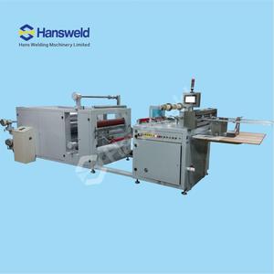 HF High Frequency clear packaging box making machine/plastic transparent box/folding box machine