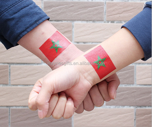 Adesivo Temporaneo per Tatuaggio con Bandiera della Croazia per Tifosi di <span class=keywords><strong>Calcio</strong></span> - Product Image 2