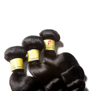 شعر طبيعي بيروفي من الدرجة 11 أ شعر طبيعي مجعد فضفاض ، شعر عالي الجودة من المورد في ميامي - Product Image 5