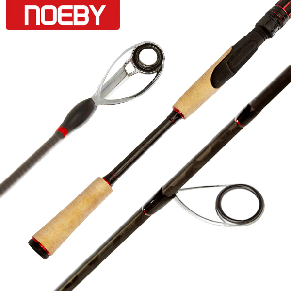 Noeby China Supply Casting Rod - 198cm Carbon Bass Fishing Rod for