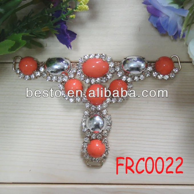 FRC0022, модные, качественные, T-образные, со стразами, ювелирные цепи для шлепанцев